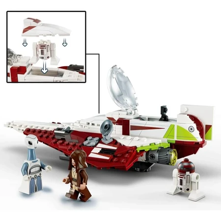 Lego Star Wars 75333 - Obi-Wan Kenobi's Jedi Starfighter - Build-It-Yourself Vehicle