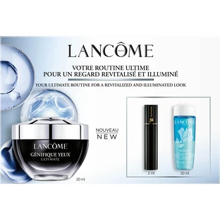 Lancôme Génifique Yeux Ultimate Gift Set - Eye Cream 20 ml + Mascara 2 ml + Two-Phase Eye Makeup Remover 30 ml