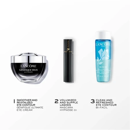 Lancôme Génifique Yeux Ultimate Gift Set - Eye Cream 20 ml + Mascara 2 ml + Two-Phase Eye Makeup Remover 30 ml