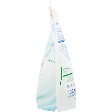 Fresh &amp; Clean Delicate - Jabón líquido con agua micelar - Recambio de 1 litro
