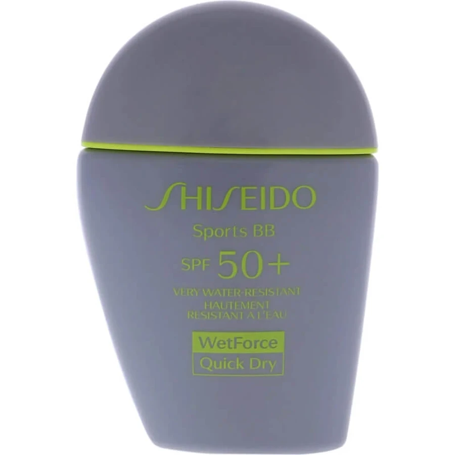 Shiseido SPF 50+ Sports BB Cream voor het gezicht, zeer hoge bescherming, tint 30 – medium donker