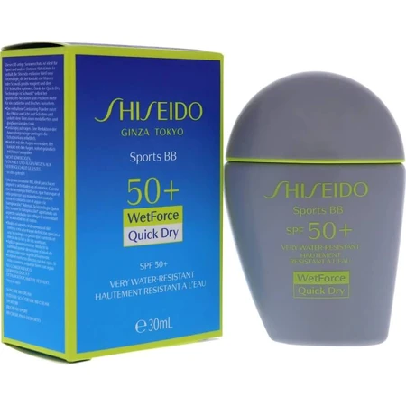 Shiseido SPF 50+ Sports BB Cream voor het gezicht, zeer hoge bescherming, tint 30 – medium donker