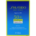 Shiseido SPF 50+ Sports BB Cream voor het gezicht, zeer hoge bescherming, tint 30 – medium donker
