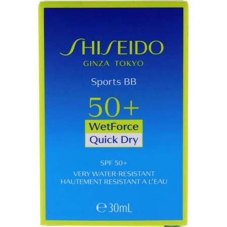 Shiseido SPF 50+ Sports BB Cream voor het gezicht, zeer hoge bescherming, tint 30 – medium donker