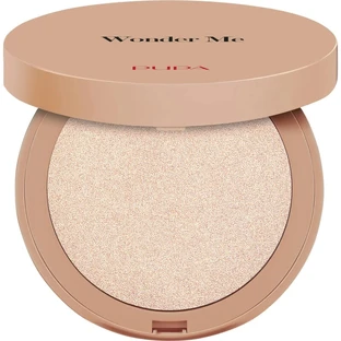 Pupa Wonder Me Glow - Iluminador compacto para el rostro - N.º 101 Rose Gold