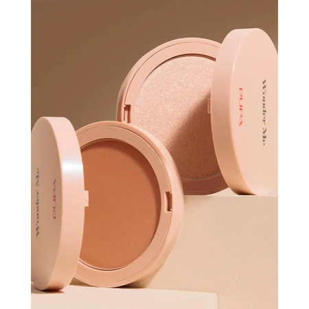 Pupa Wonder Me Glow - Iluminador compacto para el rostro - N.º 101 Rose Gold