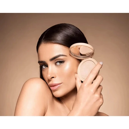 Pupa Wonder Me Glow - Iluminador compacto para el rostro - N.º 101 Rose Gold