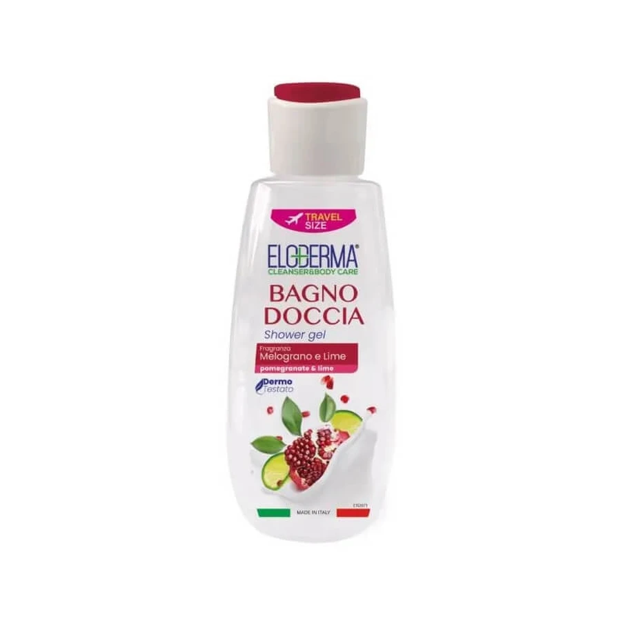 Eloderma Granatapfel und Limette – Duschgel, 100 ml Reisegröße