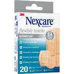 Nexcare Flexible Textile - 20 tiritas surtidas