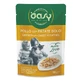 Oasy More Love Poulet aux patates douces - Aliment complémentaire pour chats adultes, 70 g