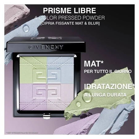 Polvos compactos Prisme Libre de Givenchy: polvos fijadores matificantes y alisantes n.º 03 Voile Rosé