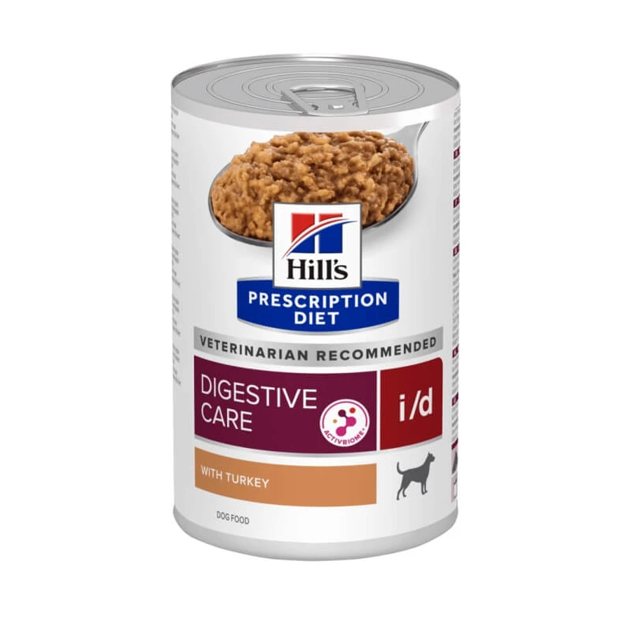 Hill's Prescription Diet Dog Digestive Care i/d Kalkoen - Natvoer voor honden met maag- en darmklachten, 360 g