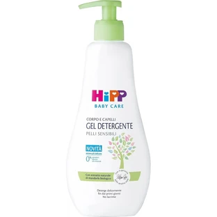 Hipp Baby Care - Gel nettoyant pour le corps et les cheveux, 400 ml