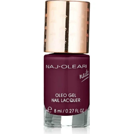Esmalte de uñas en gel Naj Oleari Oleo - Esmalte de uñas con efecto gel n.º 18 - Zumo de arándanos