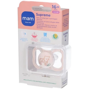 Mam Supreme - Sucette en silicone pour les enfants de 16 mois et plus