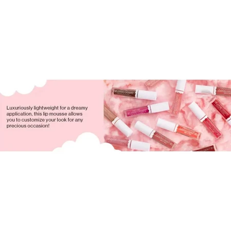 Wet n Wild Cloud Pout Marshmallow Lip Mousse - Liquid Lipstick - Pour Some Suga on Me