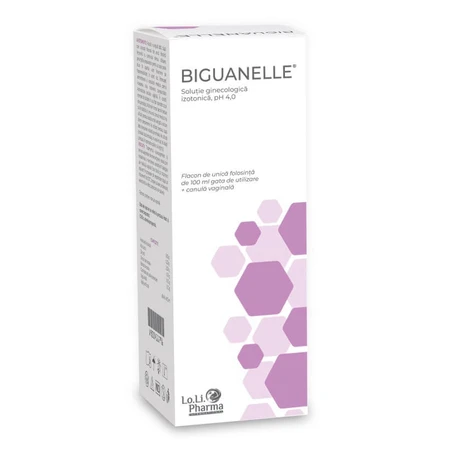 Biguanelle isotonic gynaecological solution, 100 ml, LO.LI. PHARMA
