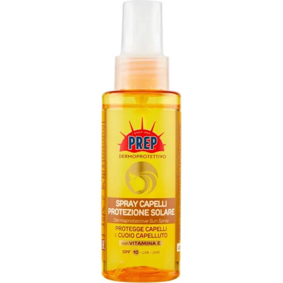 SPF 10 Skin Protection Prep - Sunscreen Hair Spray 100 ml (scratched label)