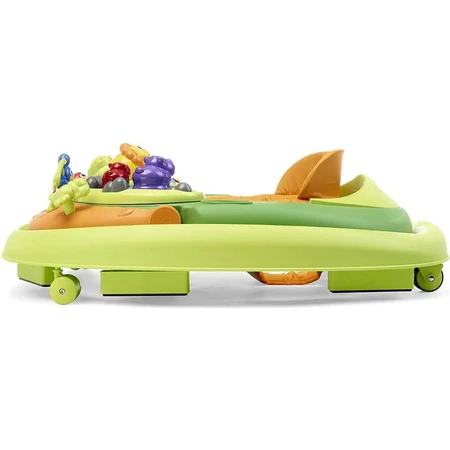 Chicco Walky Talky Green Wave Baby Walker with 3D Play Bar