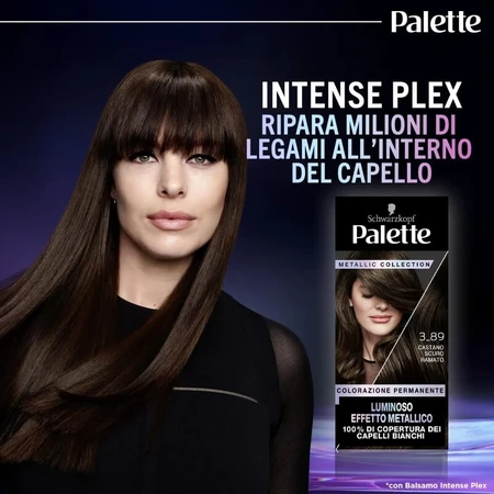 Colección Palette Metallic - Tinte permanente para el cabello n.º 3_89 Castaño cobrizo oscuro