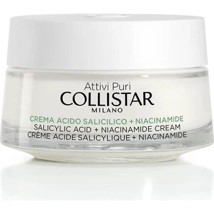 Collistar Pure Actives - Crema antiimperfecciones con ácido salicílico y niacinamida, 50 ml