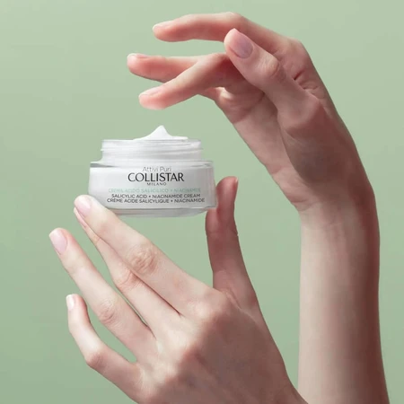 Collistar Pure Actives - Crema antiimperfecciones con ácido salicílico y niacinamida, 50 ml