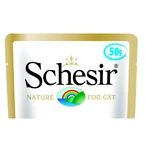 Schesir Tonnetto met zeebaars in gelei – Compleet kattenvoer, 50 g