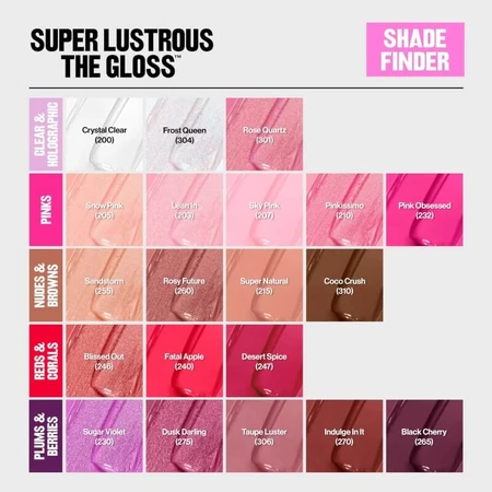 Gloss Revlon Super Lustrous - N° 255 Sandstorm