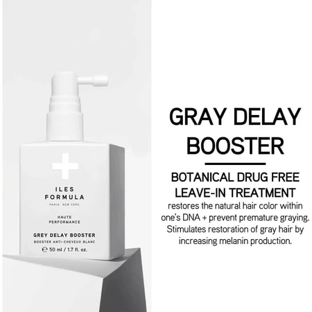 Iles Formula Grey Delay Booster - Treatment for Gray Hair, 50 ml