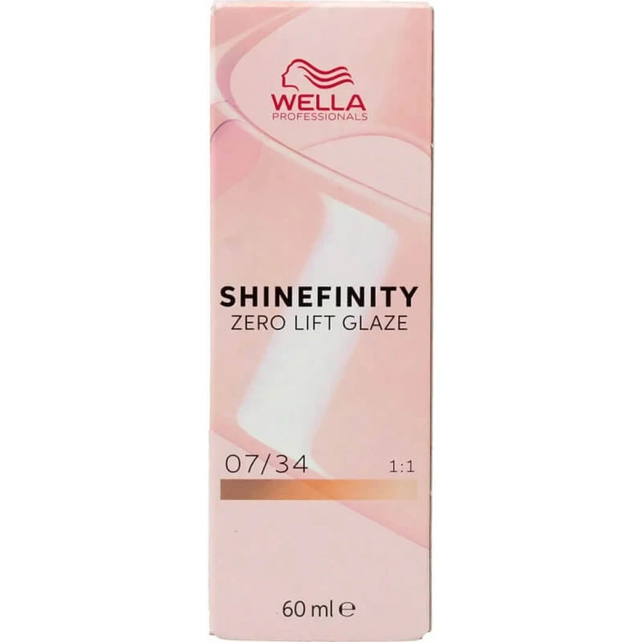 Wella Shinefinity Zero Lift Glaze - Semi-Permanent Hair Color No. 07/34 Paprika Spice