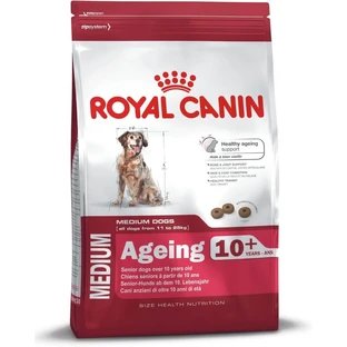 Royal Canin Medium Ageing 10+ – Aliment complet pour chiens seniors de taille moyenne, 15 kg