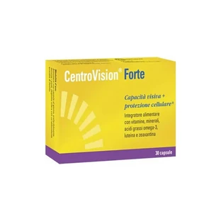 Centrovision Forte 30 capsules - dietary supplement for eye health
