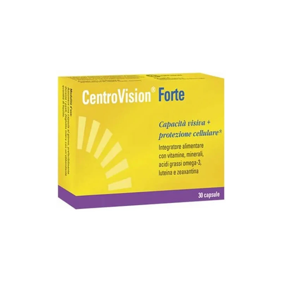 Centrovision Forte 30 capsules - dietary supplement for eye health