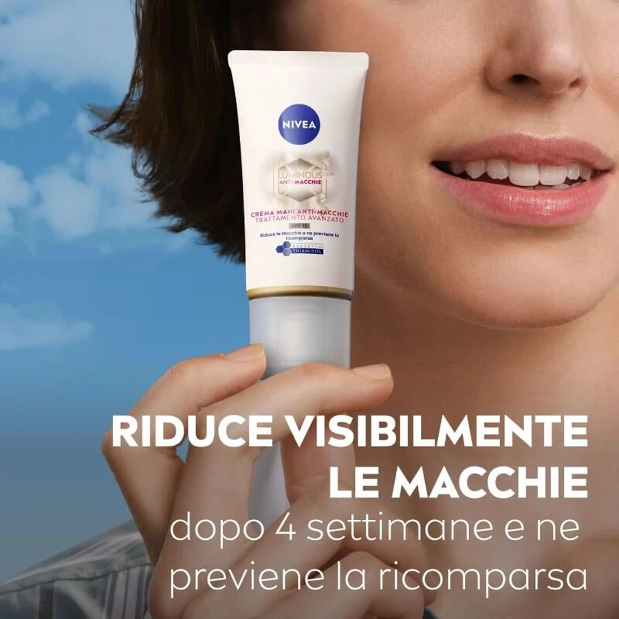 Nivea Luminous 630 Anti-Manchas - Crema de manos anti-manchas con SPF 15, tratamiento avanzado, 50 ml