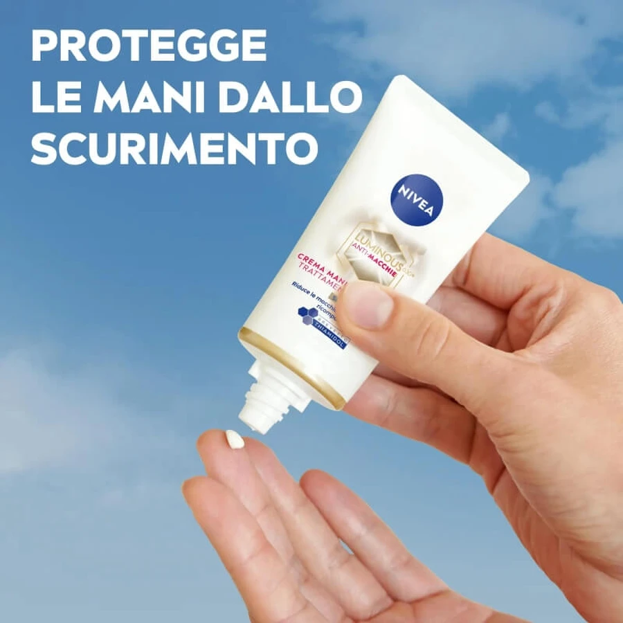 Nivea Luminous 630 Anti-Manchas - Crema de manos anti-manchas con SPF 15, tratamiento avanzado, 50 ml