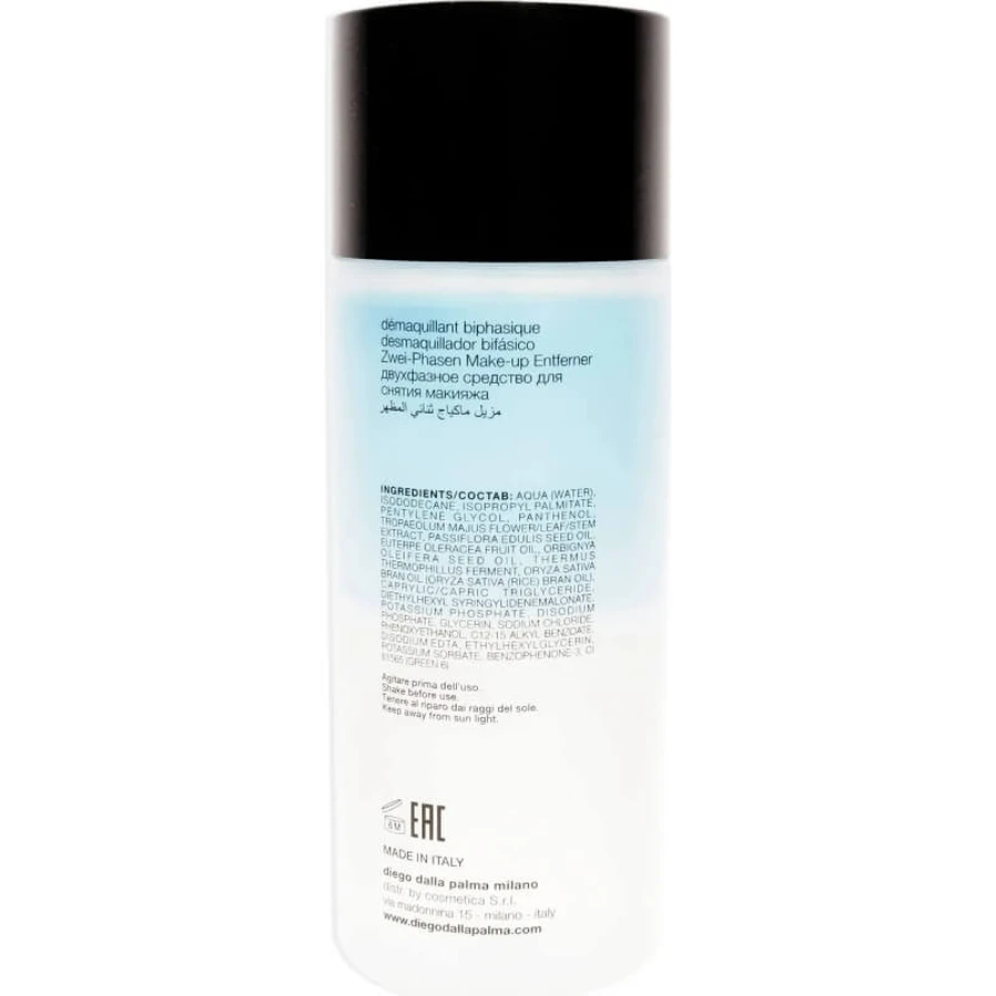 Démaquillant biphasé pour les yeux Diego dalla Palma, 150 ml