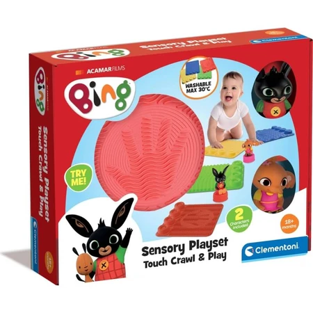 Clementoni Bing Sensory Play Set - Sensory Mat for Children 18m+