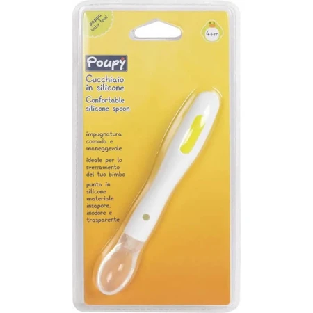 Poupy Silikon-Löffel für die erste Mahlzeit