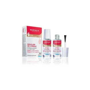 Mavala Bouclier de l'ongle - Fortalecedor de uñas, 2 frascos de 10 ml cada uno