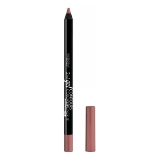 Gel 2-en-1 Contour & Color de Deborah - Crayon à lèvres - Waterproof - N° 02 Nude Brown