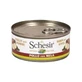 Schesir Dog : Lanières de poulet à la pomme - Nourriture humide pour chiens, 150 g