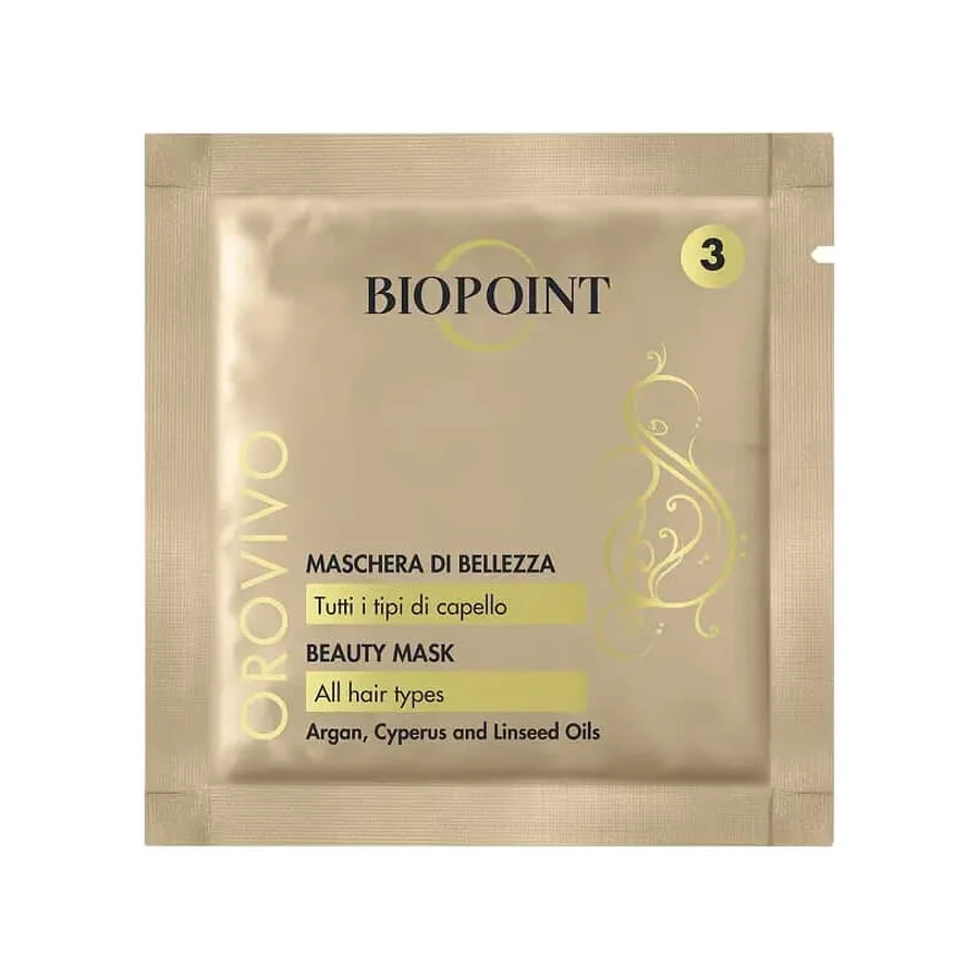 Biopoint Orovivo Color Elixir - Hair Dye No. 6.60, Dark Blonde with Intense Red