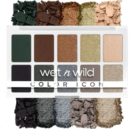 Wet n Wild Color Icon 10-Farben-Lidschattenpalette – Lidschatten Nr. 4076e „Lights Off“