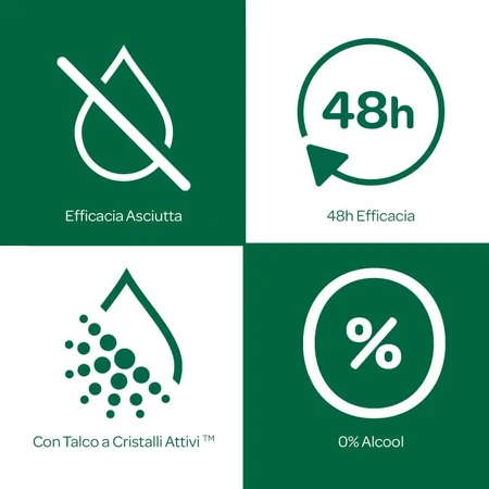 Borotalco Seta, cu parfum de talc și flori de trandafir – deodorant roll-on cu eficacitate de 48 de ore, 50 ml