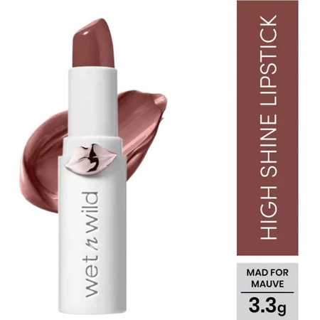 Rouge à lèvres Wet n Wild Mega Last High-Shine - Rouge à lèvres brillant - Mad for Mauve
