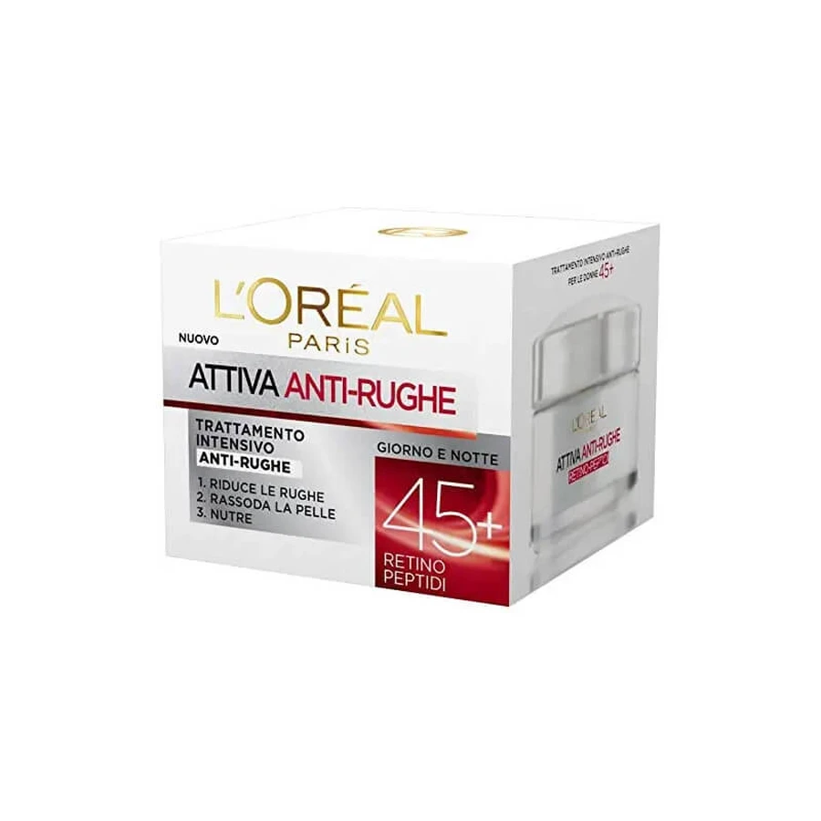 L'Oréal Paris Attiva Anti-Wrinkle – intensywny krem przeciwstarzeniowy do twarzy 50 ml: ceny i cechy
