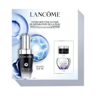 Coffret de soins Lancôme Génifique Serum Routine - Coffret cadeau anti-âge pour le visage