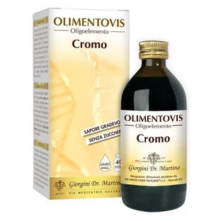 Dr. Giorgini Olimentovis Chromium 200 ml – een voedingssupplement ter ondersteuning van de stofwisseling van macronutriënten en de bloedsuikerspiegel