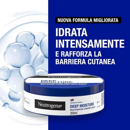 Neutrogena Deep Moisture - Acondicionador multiusos reconfortante, 200 ml