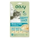 Oasy Creamy Snack - Tuna Mousse for Cats, 4 sticks, 15 g each